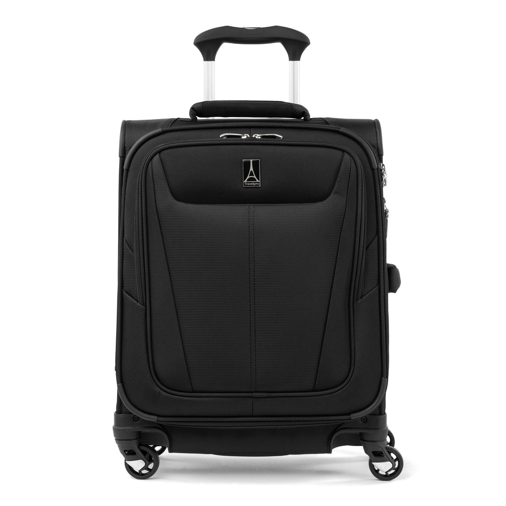 Maxlite 5 - 55cm International Expandable Spinner - Black – Luggage Online